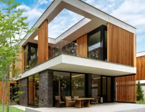 Панорамное остекление домов, коттеджей под ключ в Москве