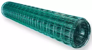 ПВХ сварная сетка в рулонах особенности монтажа и области применения изделия